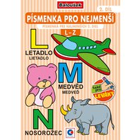 omalovánka A5 Písmena pro nejmenší 2.díl