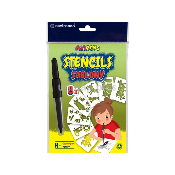 šablony k foukacím fixům Centropen H+ farma
