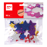 pěnovka Apli tvarová hvězdy 50 ks