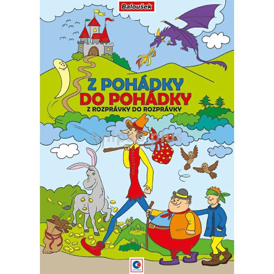 omalovánka A4 Z pohádky do pohádky