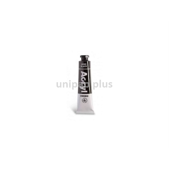 barva akrylová Primo 18 ml tuba, černá