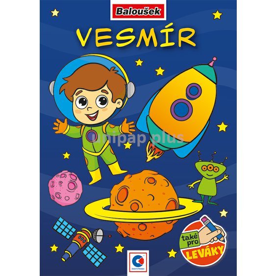 omalovánka A5 Vesmír