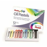 pastely olejové Pentel 12 barev