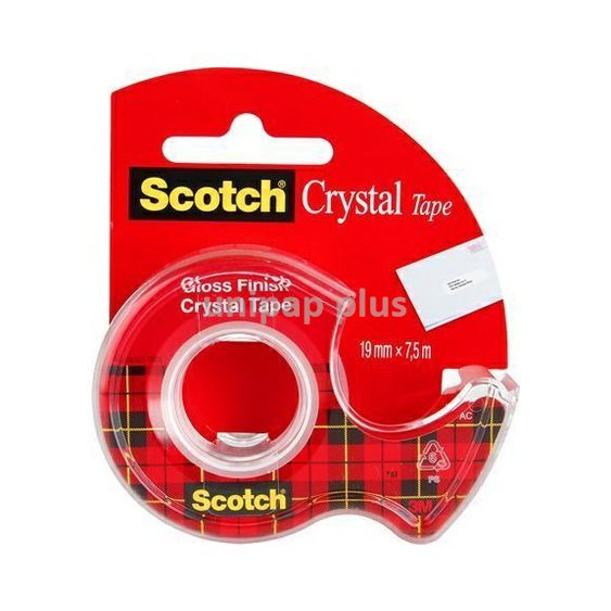 lepící páska Scotch Crystal Clear 19 mm x 7,5 m