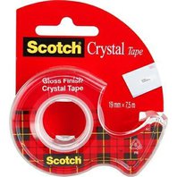 lepící páska Scotch Crystal Clear 19 mm x 7,5 m