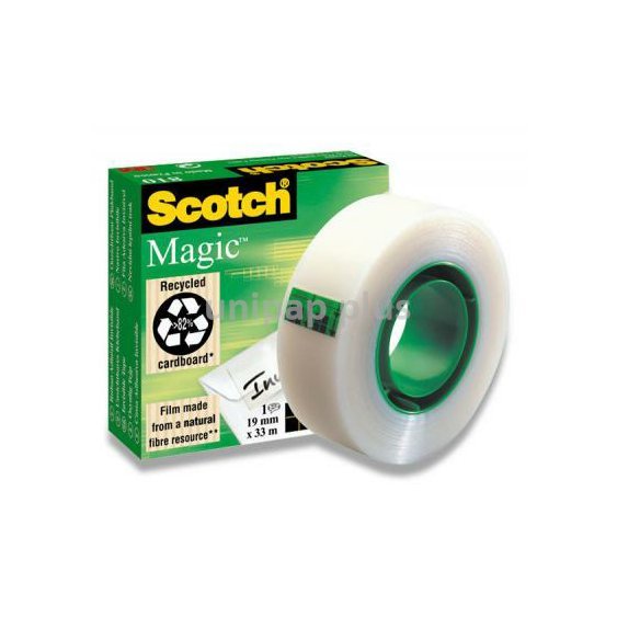 lepící páska Scotch Magic Tape 19 mm x 33 m popisovatelná