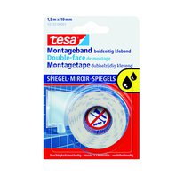 lepící páska Tesa oboustranná pěnová 1,5 m x 19 mm montážní na zrcadla