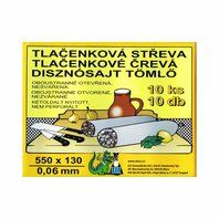 tlačenková střeva 55 x 13 cm 10 ks
