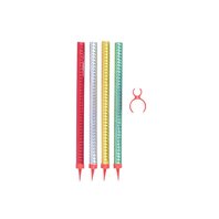 fontána párty 24 cm + držák na láhev - 4ks