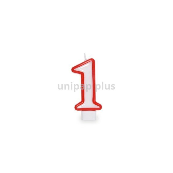 svíčka číslová "1"
