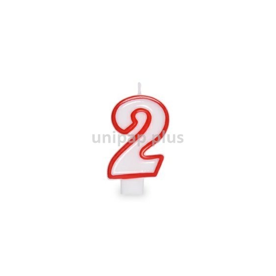 svíčka číslová "2"