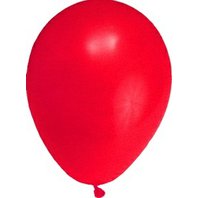 balonky nafukovací M 10 ks červené