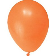 balonky nafukovací M 10 ks oranžové