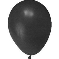balónky nafukovací M 10 ks černé