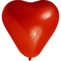 balonky nafukovací  L srdce
