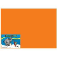 kreslící karton A1 oranžový 180 g 10 listů