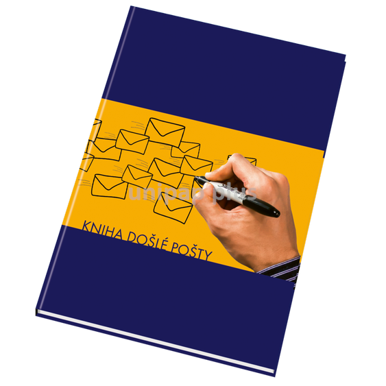 kniha došlá pošta A4 100 listů pevná vazba