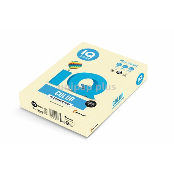 xerografický papír IQ Color A4 80 g 66 vanilková 500 listů