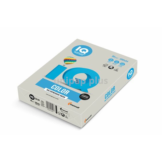xerografický papír IQ Color A4 80 g 21 šedá 500 listů