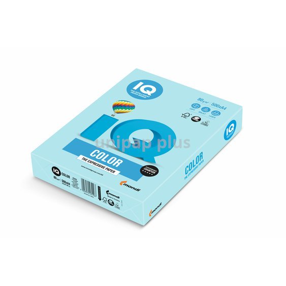 xerografický papír IQ Color A4 80 g 30 středně modrá 500 listů