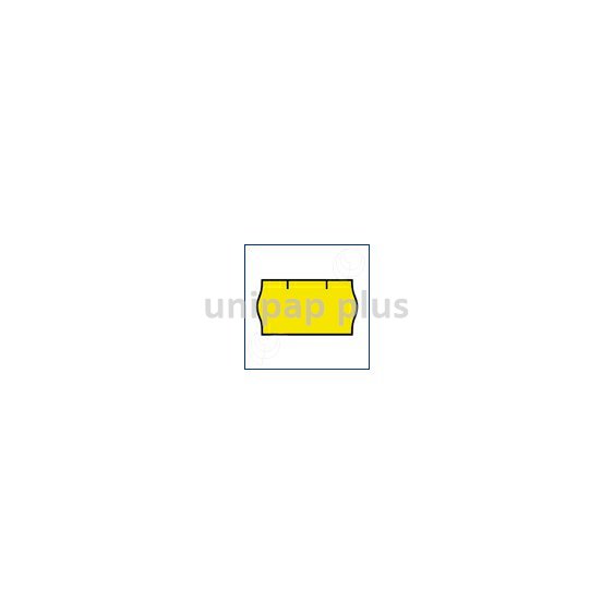 etikety do kleští Contact 22 x 12 mm žluté