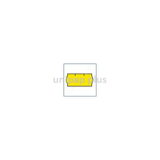 etikety do kleští Contact 26 x 12 mm žluté