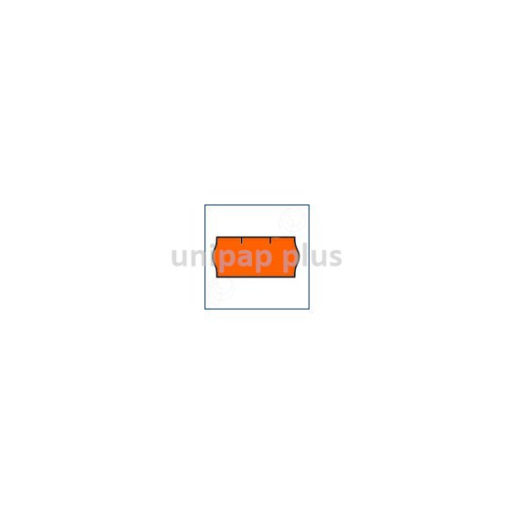 etikety do kleští Contact 26 x 12 mm oranžové