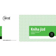 kniha jízd firemního vozidla 1/3 A4 Optys