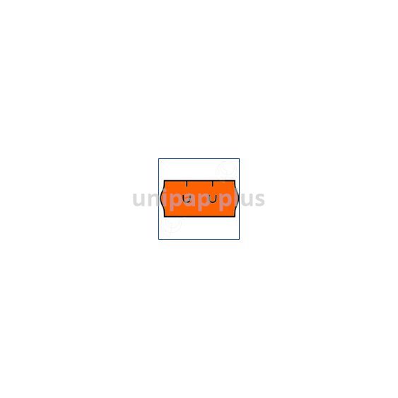 etikety do kleští Samark, Uni 26 x 12 mm oranžové