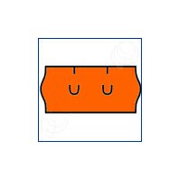 etikety do kleští Samark, Uni 26 x 12 mm oranžové