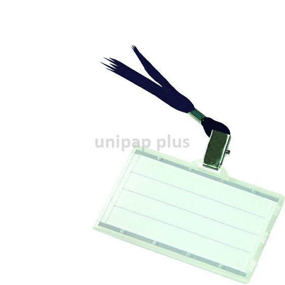 identifikátor s textilní černou šnůrkou