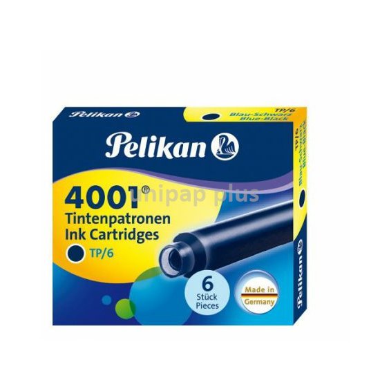 bombičky inkoustové Pelikan 6 ks černomodré