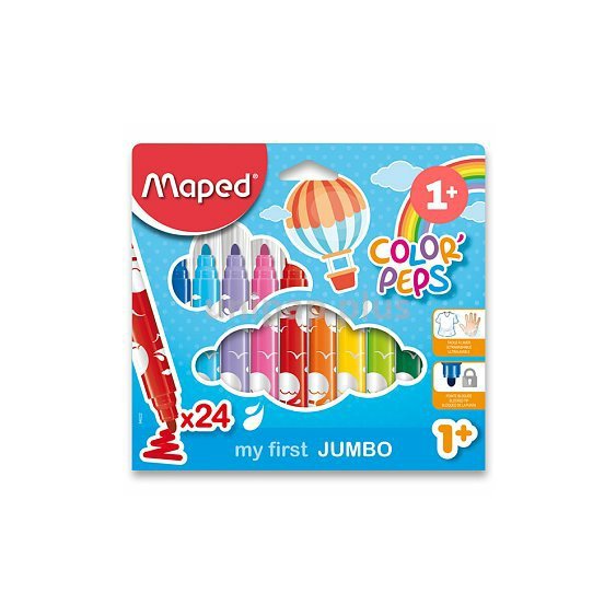 popisovač Maped Color Peps Jumbo 24 ks