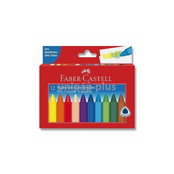voskové pastelky Faber-Castell Grip Wax