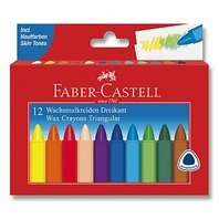 voskové pastelky Faber-Castell Grip Wax