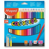 pastelky Maped trojboké Color Peps 24 barev