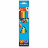 pastelky Maped trojboké Color Peps 6 barev