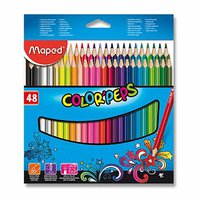 pastelky trojboké Maped Color Peps 48 barev