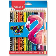 pastelky Maped Color Peps Animals 18 ks