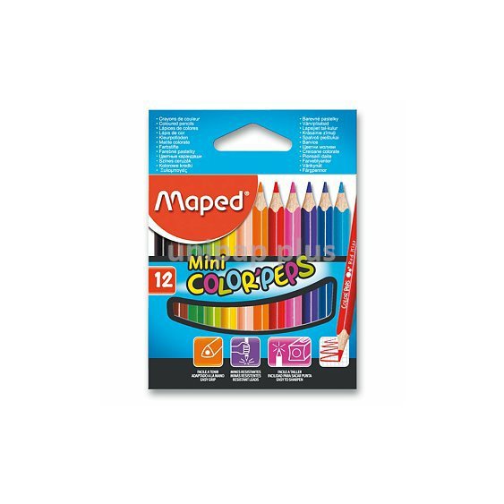 pastelky Maped trojboké Color Peps mini 12
