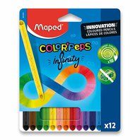 pastelky Maped Color Peps Infinity 12 barev