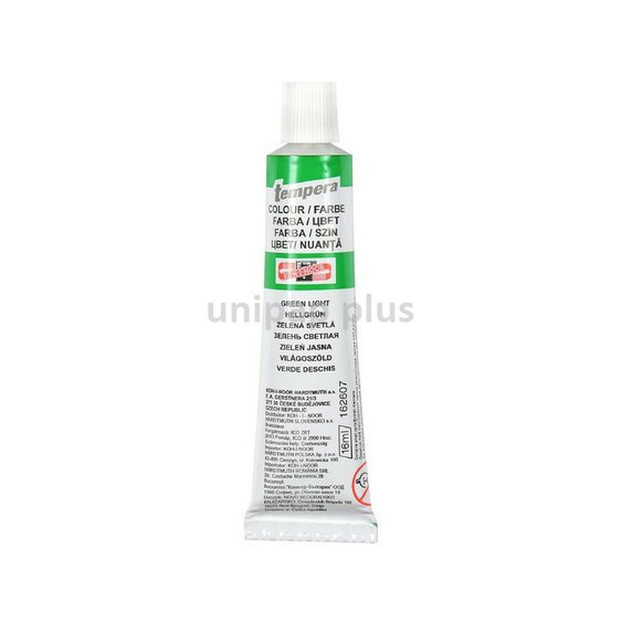 barva temperová 16 ml zeleň světlá