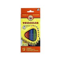 pastelky Koh-i-noor 3132 trojboké slabé 12 ks