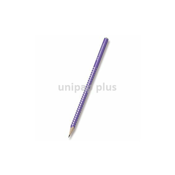 grafitová tužka Faber-Castell sparkle perleťová fialová