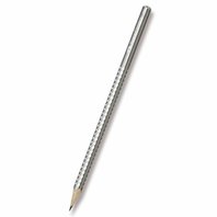 grafitová tužka Faber-Castell sparkle perleťová stříbrná