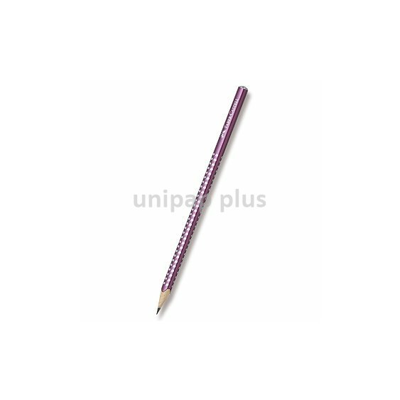 grafitová tužka Faber-Castell sparkle perleťová bordó