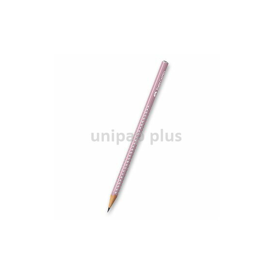 grafitová tužka Faber-Castell sparkle - perleťová růžová