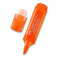 zvýrazňovač Faber-Castell oranžový