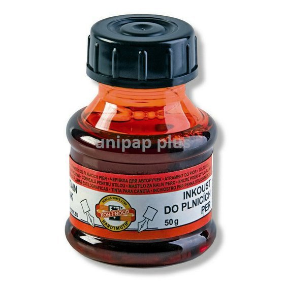 inkoust Koh-i-noor červený 50 g