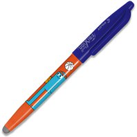 roller Pilot Frixion přepisovatelný modrý - Best Friends oranžové tělo + modré víčko